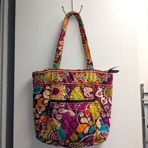 Vera Bradley Zipper Tote